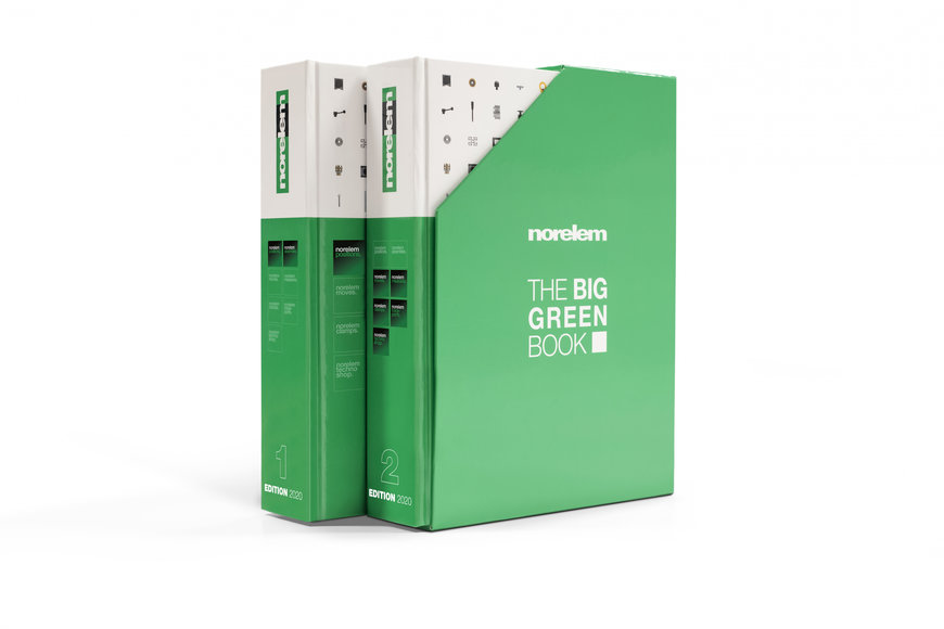 60 000 gépelem a norelem THE BIG GREEN BOOK katalógusának 2020-as kiadásából